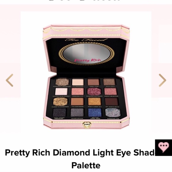 COPY - BN Too Faced Pretty Rich Eyeshadow Palette - Picture 6 of 7